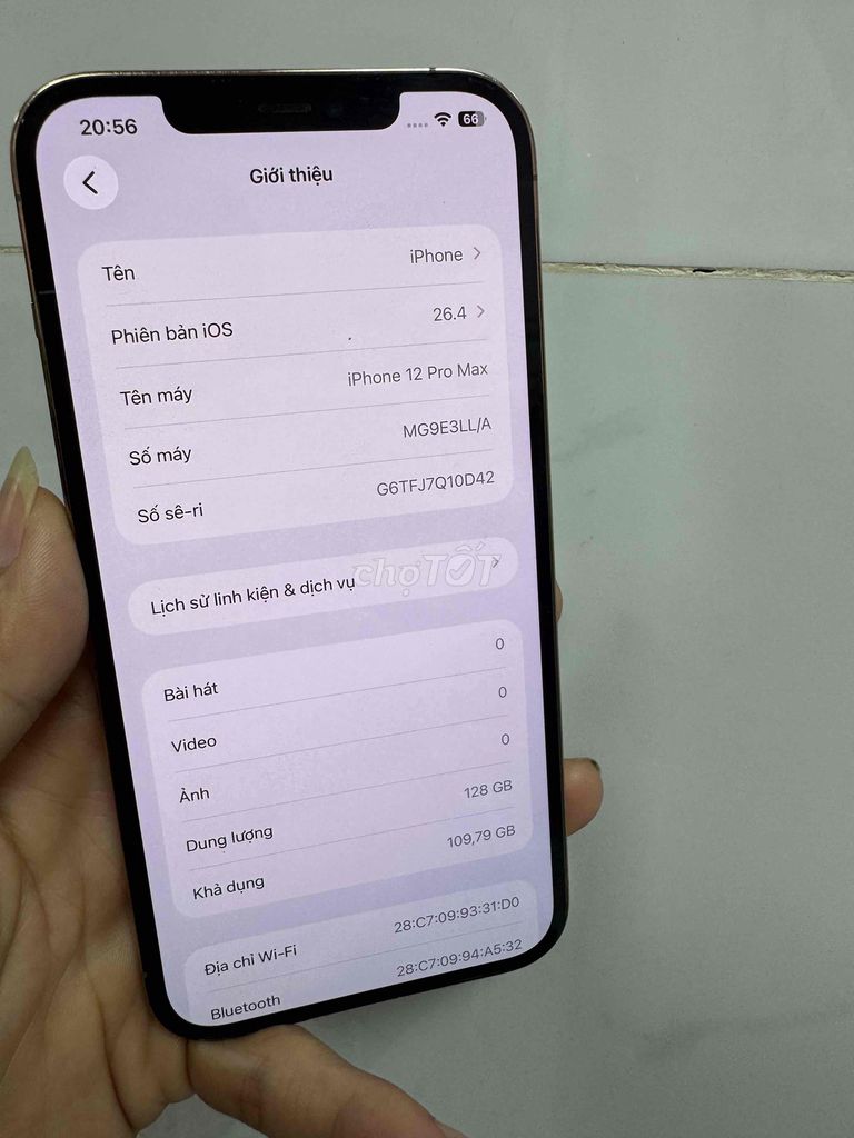 Apple iPhone 12 Pro Max 128GB Vàng. Mua bán Điện thoại tại Thành phố Tân An Long An được đăng bởi lê văn thái hình 1