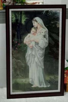 Tranh thêu Đức Mẹ Maria innocence