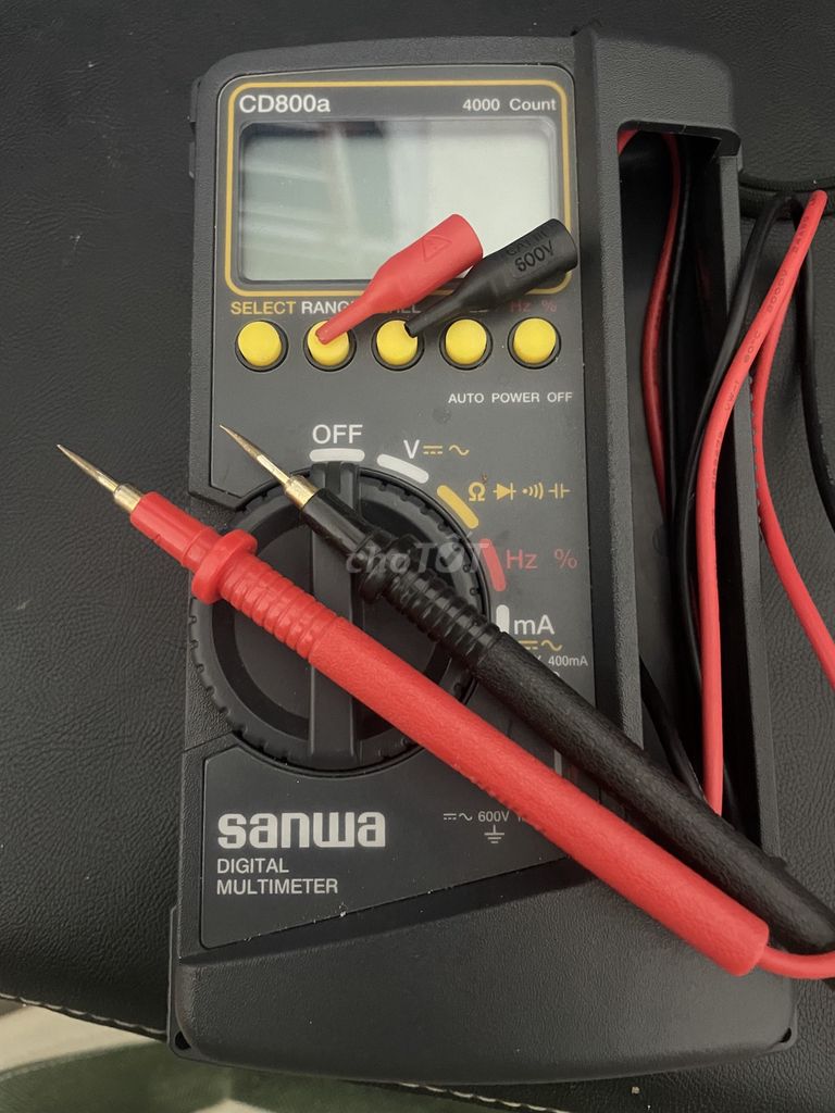 Đồng hồ vạn năng Sanwa CD800a Đen đã qua sử dụng. Mua bán Đồ chuyên dụng, Giống nuôi trồng tại Huyện Vĩnh Tường Vĩnh Phúc được đăng bởi Bùi Hải  hình 1