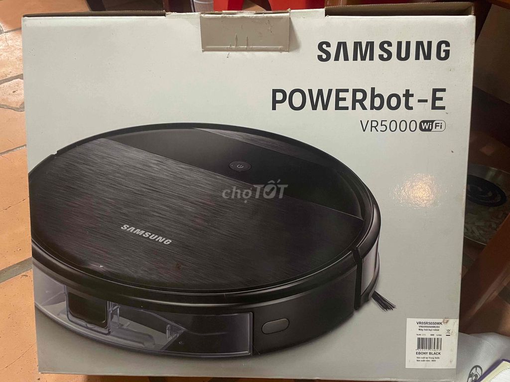 Robot hút bụi Samsung POWERbot-E VR5000 Đen. Mua bán Thiết bị vệ sinh, nhà tắm tại Thành phố Cao Lãnh Đồng Tháp được đăng bởi Thanh hình 1