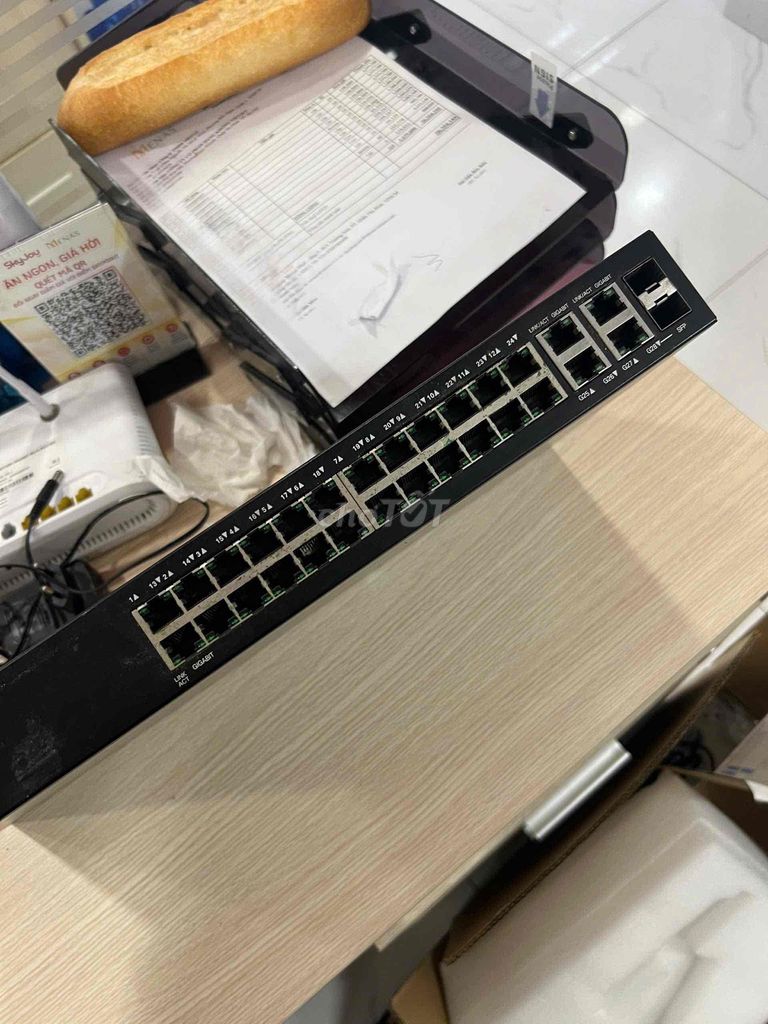 Switch cisco sg3000-28 port chạy ngon lành