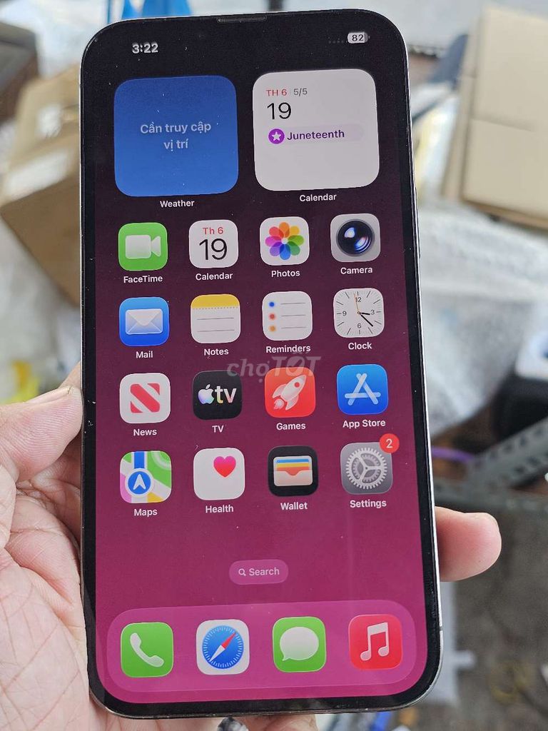 iPhone 13 Pro Max 128GB 98% VN zin giá rẻ . Mua bán Điện thoại tại Quận 8 Tp Hồ Chí Minh được đăng bởi Thiên Hòa mobile  hình 1
