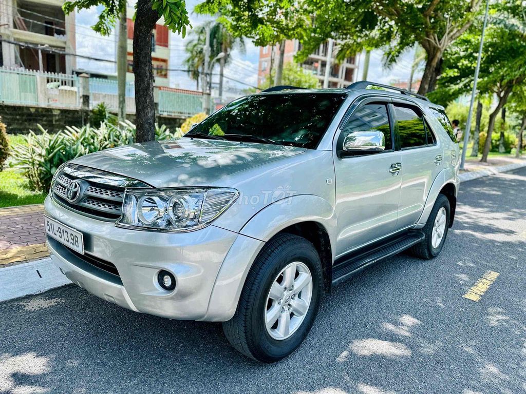 Toyota Fortuner 7 chỗ Xăng Tự động Bạc