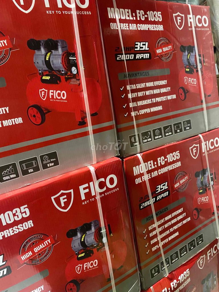 xa gap Máy nén khí Fico FC-1035 35 lít Đỏ. Mua bán Đồ chuyên dụng, Giống nuôi trồng tại Thành phố Thủ Đức Tp Hồ Chí Minh được đăng bởi Máy Móc Nam Bình Dương hình 1