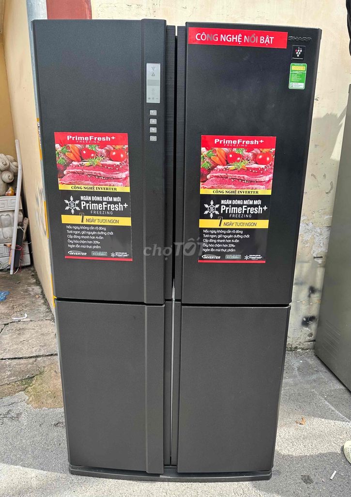 Tủ lạnh Sharp Inverter 4 cánh Đen. Mua bán Tủ lạnh tại Thành phố Thủ Đức Tp Hồ Chí Minh được đăng bởi cường hình 1