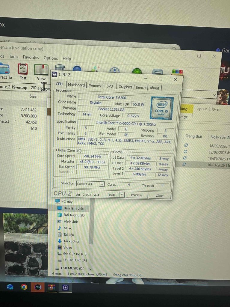 cần bán pc  i5 6500 8GB GTX 660 gdtt ạ. Mua bán Máy tính để bàn tại Huyện Đông Anh Hà Nội được đăng bởi Việt Tùng Trần hình 1