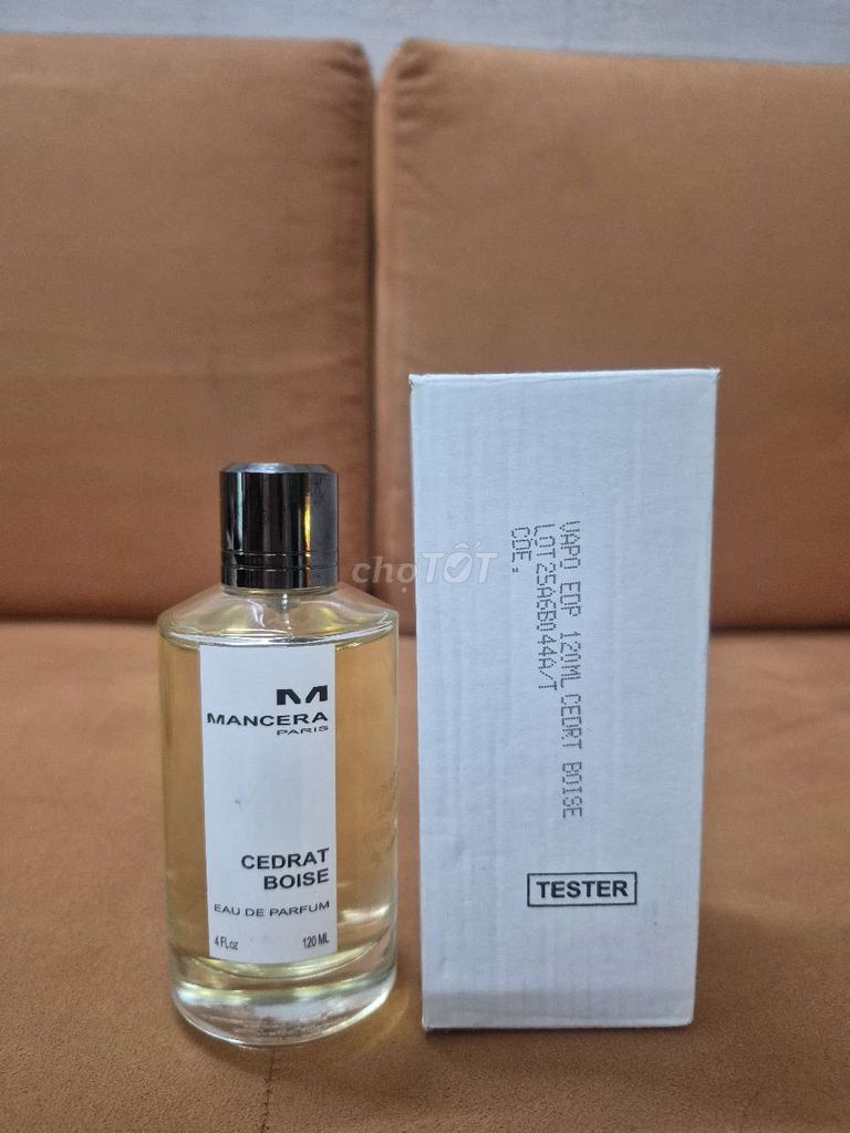 Nước hoa Mancera Cedrat Boise EDP Tester 120ml . Mua bán Nước hoa tại Quận 12 Tp Hồ Chí Minh được đăng bởi Long hình 1