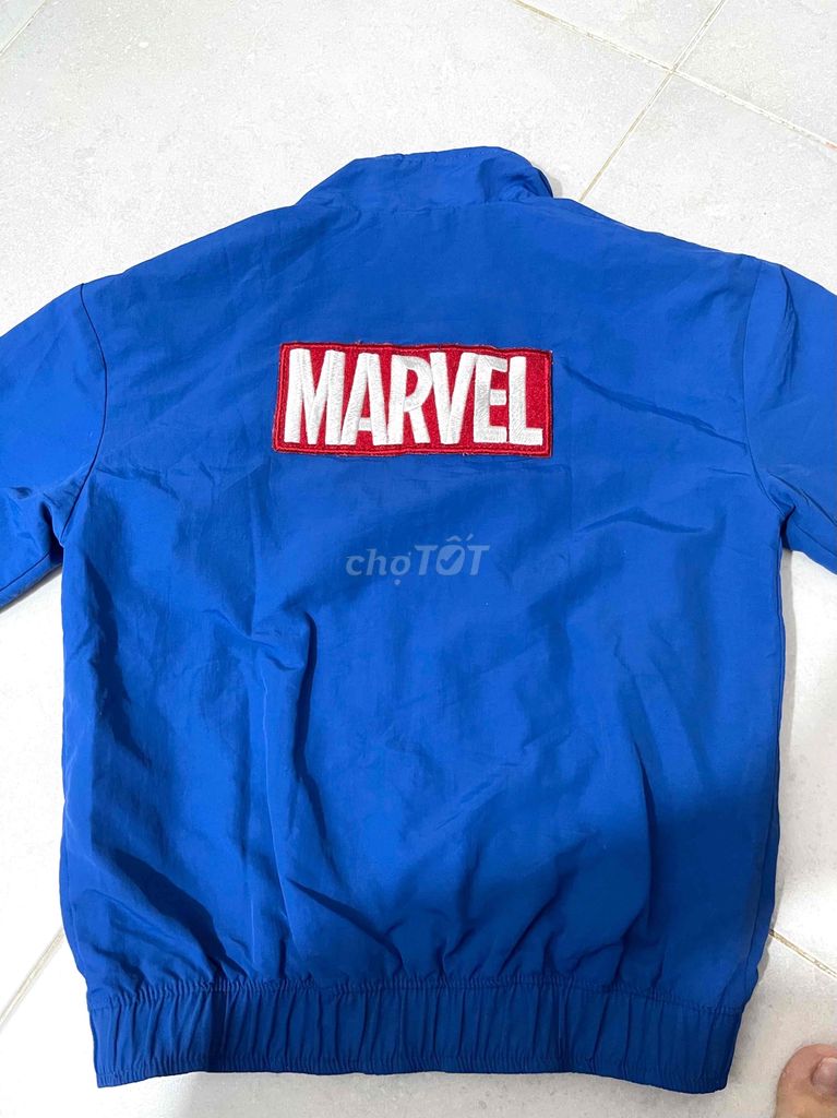 Áo khoác Marvel auth bé trai size 120 5-6T mới 85%