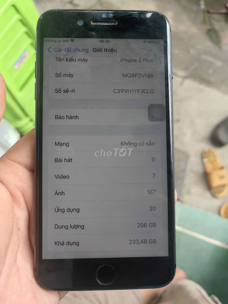 Apple iPhone 8 Plus 256GB . Mua bán Điện thoại tại Thành phố Dĩ An Bình Dương được đăng bởi An hình 1
