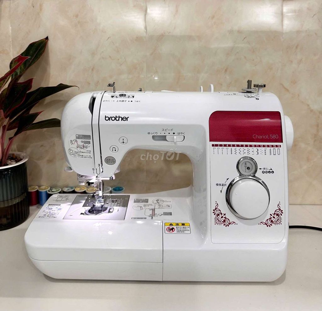 Máy may Brother Chariot 580 Thùa khuy tự động. Mua bán Đồ chuyên dụng, Giống nuôi trồng tại Huyện Hóc Môn Tp Hồ Chí Minh được đăng bởi Phan Huỳnh Đạt hình 1