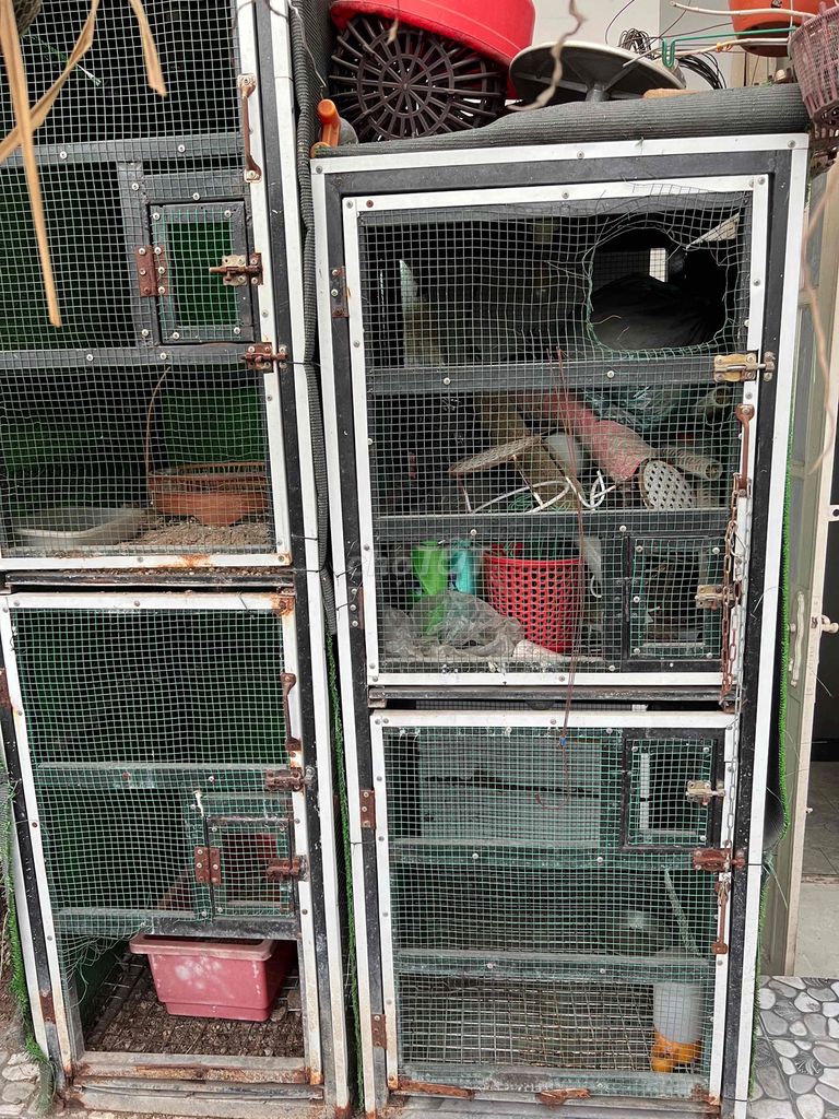 Chuồng chim kim loại 4 ngăn màu đen. Mua bán Phụ kiện, Thức ăn, Dịch vụ tại Quận 11 Tp Hồ Chí Minh được đăng bởi Ngọc Thạch hình 1