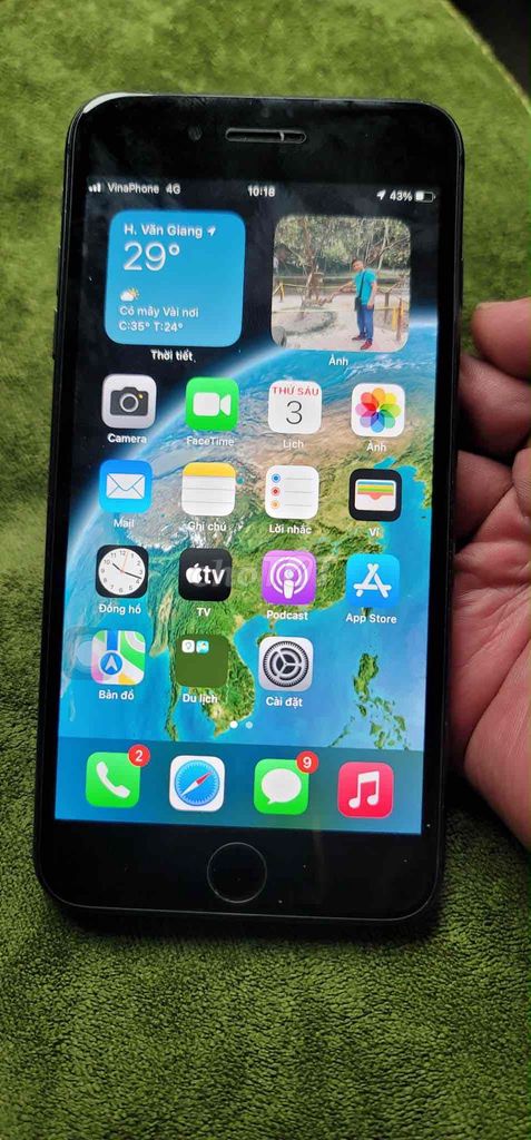 Iphone 8 plus 64G đen. Mua bán Điện thoại tại Huyện Gia Lâm Hà Nội được đăng bởi Quang huy hình 1