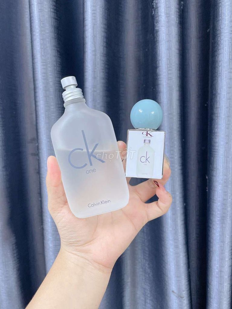 Chiết 30ml Calvin Klein CK One. Mua bán Nước hoa tại Thành phố Thủ Đức Tp Hồ Chí Minh được đăng bởi Tý Perfume hình 1