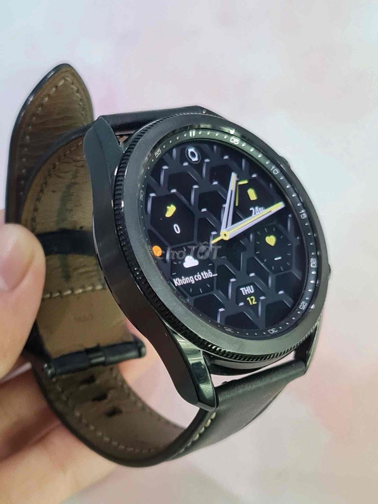 Samsung Watch 3/45mm Classic Bản dây da đẹp 99%