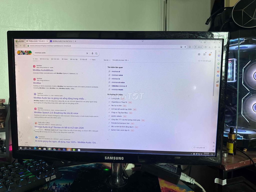 Samsung LS22C550H 22 inch HDMI. Mua bán Phụ kiện (Màn hình, Chuột...) tại Quận Hà Đông Hà Nội được đăng bởi Hoàng Quân hình 1