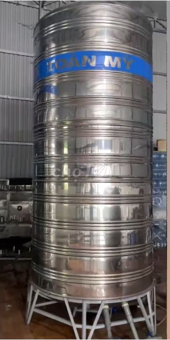 Bồn nước Inox 5000l đứng cũ. Mua bán Thiết bị vệ sinh, nhà tắm tại Huyện Củ Chi Tp Hồ Chí Minh được đăng bởi Kho bồn nước cũ hình 1