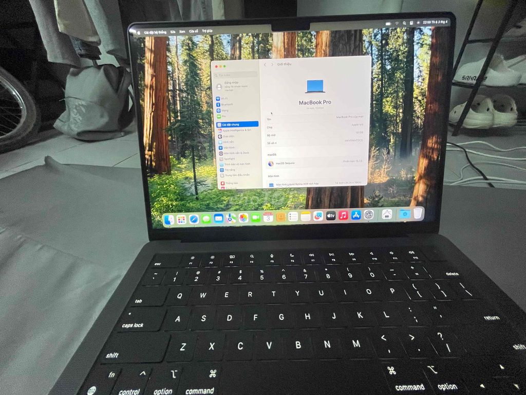 Apple MacBook Pro M4 14 inch 16GB/512GB. Mua bán Laptop tại Thành phố Phan Rang-Tháp Chàm Ninh Thuận được đăng bởi tấn phát hình 1