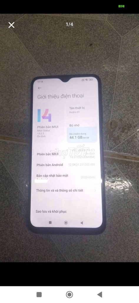 redmi 9t ram 6gb rom 128GB pin 6000. Mua bán Điện thoại tại Huyện Nhà Bè Tp Hồ Chí Minh được đăng bởi Thanh Hải hình 1