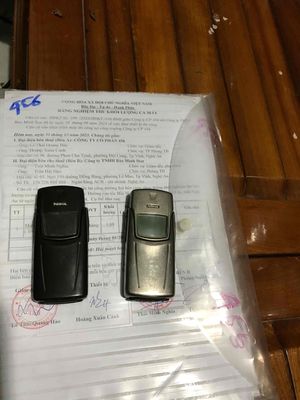 Thanh lý cặp Nokia 8910 bạc và 8910i đen