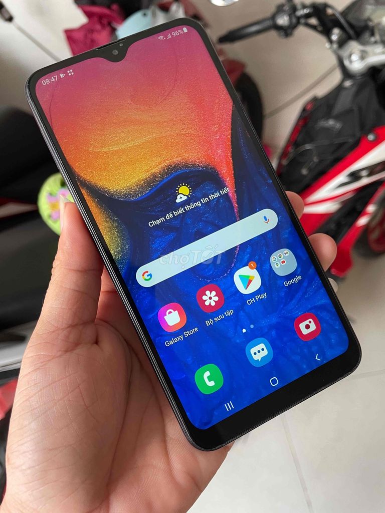 Galaxy A10 2/32G nguyên zin. pin trâu. android 11