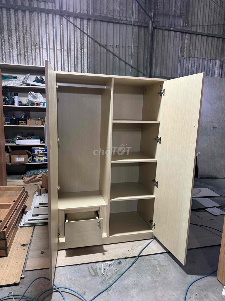 Tủ quần áo Ván MDF 1m x 1m6. Mua bán Tủ, kệ gia đình tại Quận 12 Tp Hồ Chí Minh được đăng bởi tiến vĩ hình 1