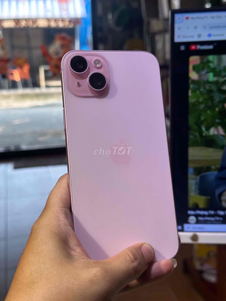 iPhone 15 Plus 128GB Hồng quốc tế mỹ lla. Mua bán Điện thoại tại Thành phố Thủ Đức Tp Hồ Chí Minh được đăng bởi Minh Sang Store Góp Bao Nợ Xấu hình 1