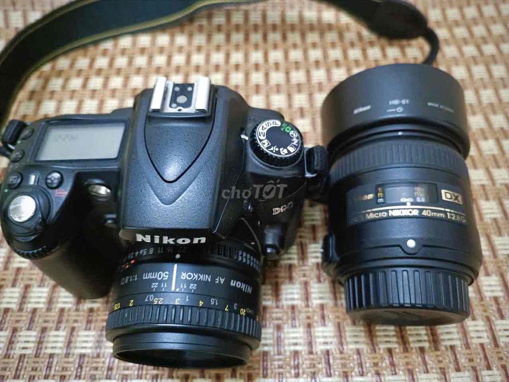 Máy ảnh Nikon D90 Kèm 2 lens. Mua bán Máy ảnh, Máy quay tại Quận Hoàng Mai Hà Nội được đăng bởi Trần Duy Thành  hình 1