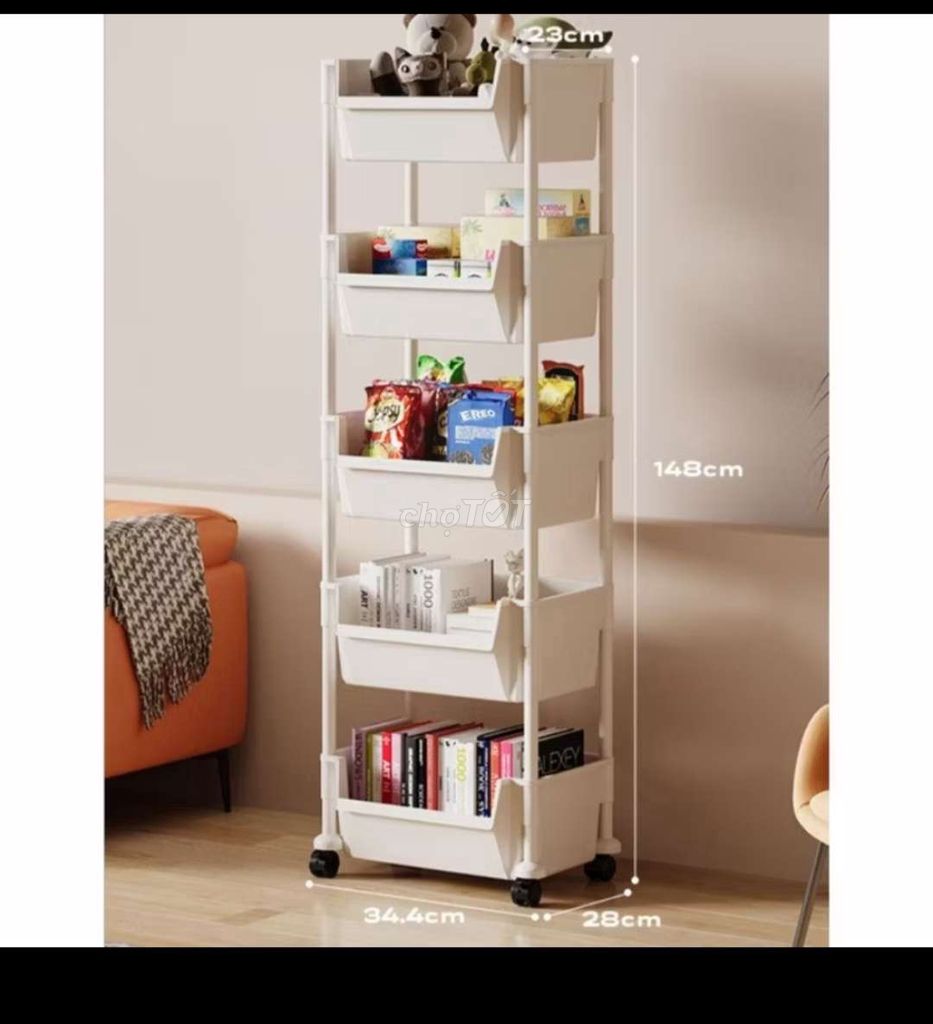 Kệ để đồ nhựa trắng đa năng. Mua bán Tủ, kệ gia đình tại Quận Bình Thạnh Tp Hồ Chí Minh được đăng bởi Châu Ngọc  hình 1