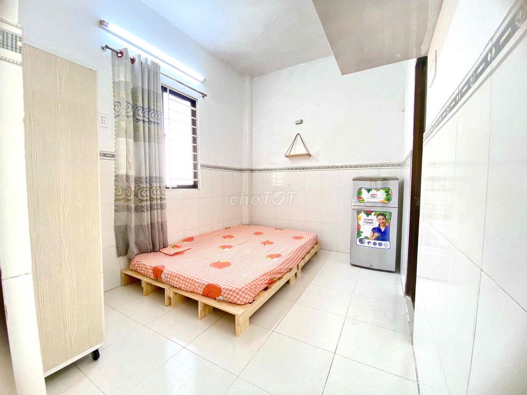 🏡Trống sẵn 1PN 4,xx máy giặt riêng ban công ngay gần Bách Khoa - UEH 🏡