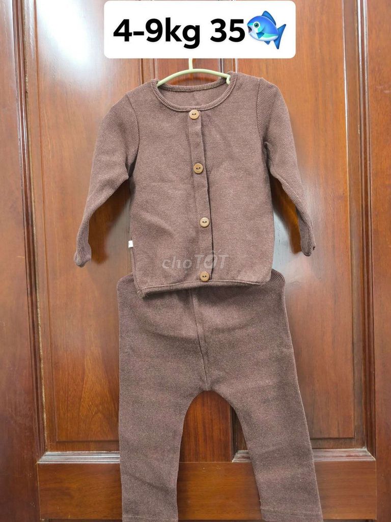 Quần áo trẻ em Unisex Nâu 4-9kg. Mua bán Mẹ và bé tại Quận 12 Tp Hồ Chí Minh được đăng bởi Bé Siêu Nhân hình 1