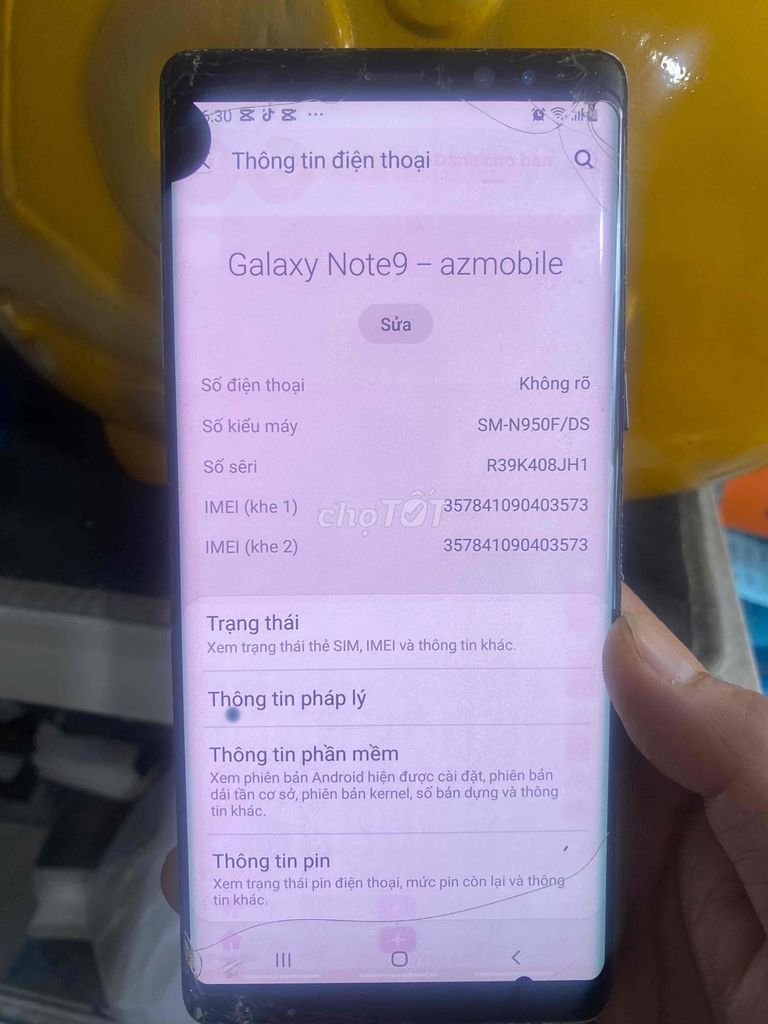 samsung note 8 6/64. Mua bán Điện thoại tại Quận Hải Châu Đà Nẵng được đăng bởi trương Văn Tuấn hình 4