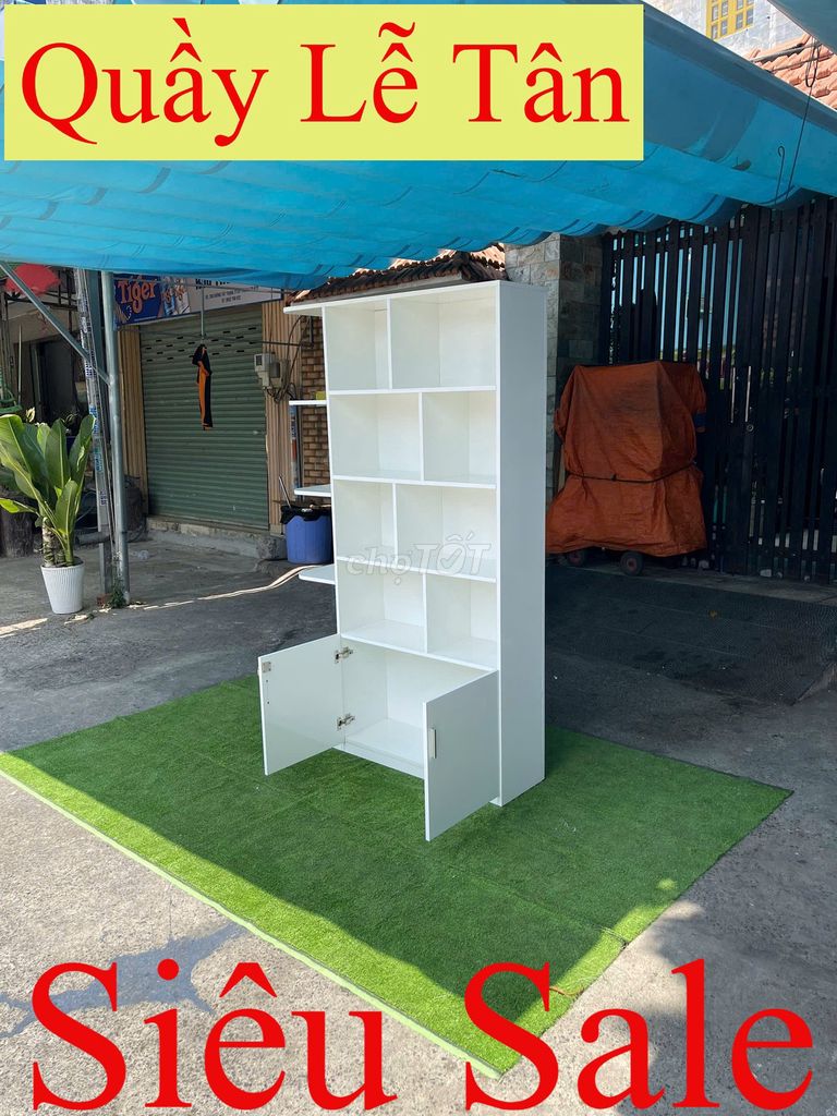 Kệ trưng bày= Kệ trưng bày= Kệ trưng bày=Kệ 1m2=1. Mua bán Tủ, kệ gia đình tại Quận 8 Tp Hồ Chí Minh được đăng bởi Hàng Thanh Lý 268 hình 1