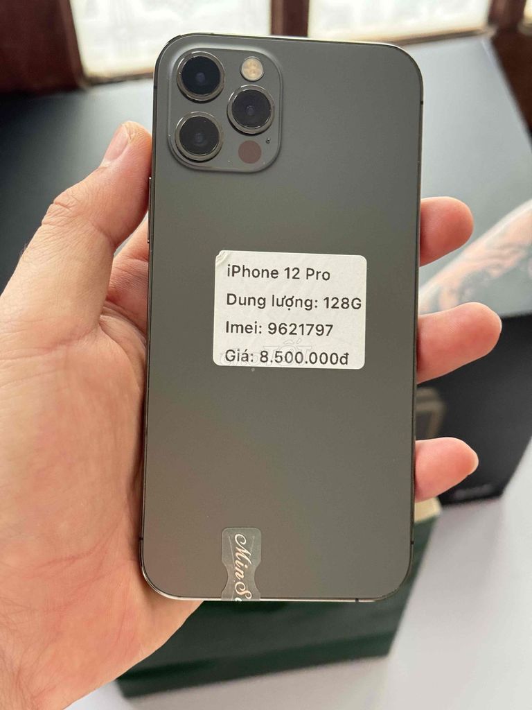 iPhone 12 Pro 128GB đen máy đẹp chuẩn zin. Mua bán Điện thoại tại Thành phố Buôn Ma Thuột Đắk Lắk được đăng bởi Nguyễn Hoàng hình 1