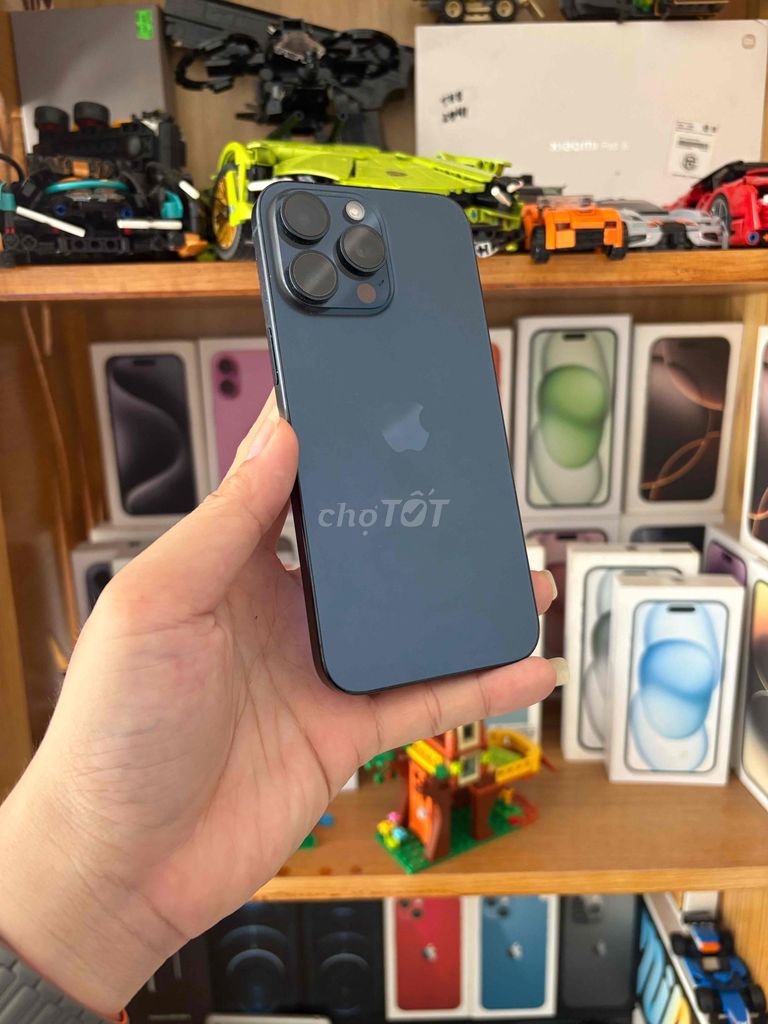 iPhone 15 Pro Max 256GB Xanh Mỹ. Mua bán Điện thoại tại Thành phố Vũng Tàu Bà Rịa - Vũng Tàu được đăng bởi BINHHYK  hình 1