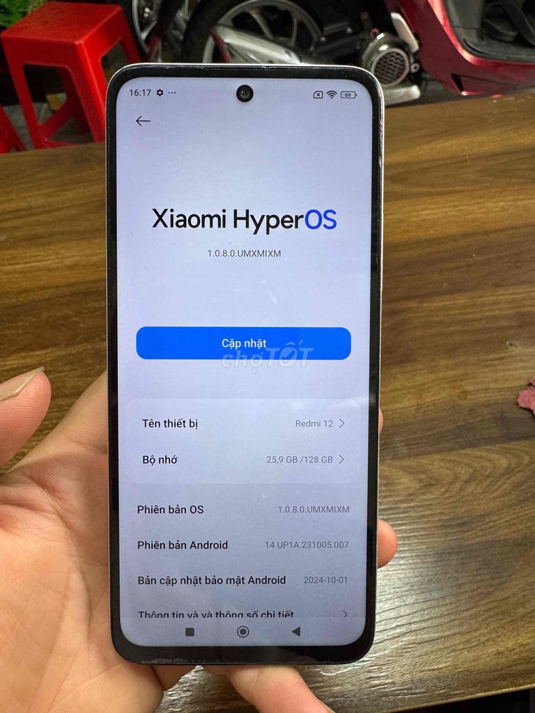 Thanh lý Xiaomi Redmi 128GB Bạc. Mua bán Điện thoại tại Quận Bình Thạnh Tp Hồ Chí Minh được đăng bởi cầm đồ thanh lý  hình 1