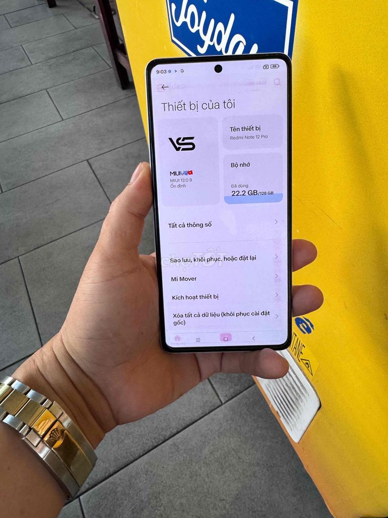 Xiaomi Note 12 Pro 5g 128GB Trắng gl. Mua bán Điện thoại tại Quận Tân Phú Tp Hồ Chí Minh được đăng bởi nguyen son  hình 1
