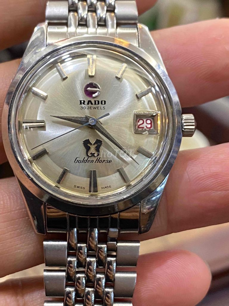 Đồng hồ Rado Golden Horse Nam Thép. Mua bán Đồng hồ tại Quận Hoàng Mai Hà Nội được đăng bởi Hùng Râu Đồng Hồ Cổ hình 1