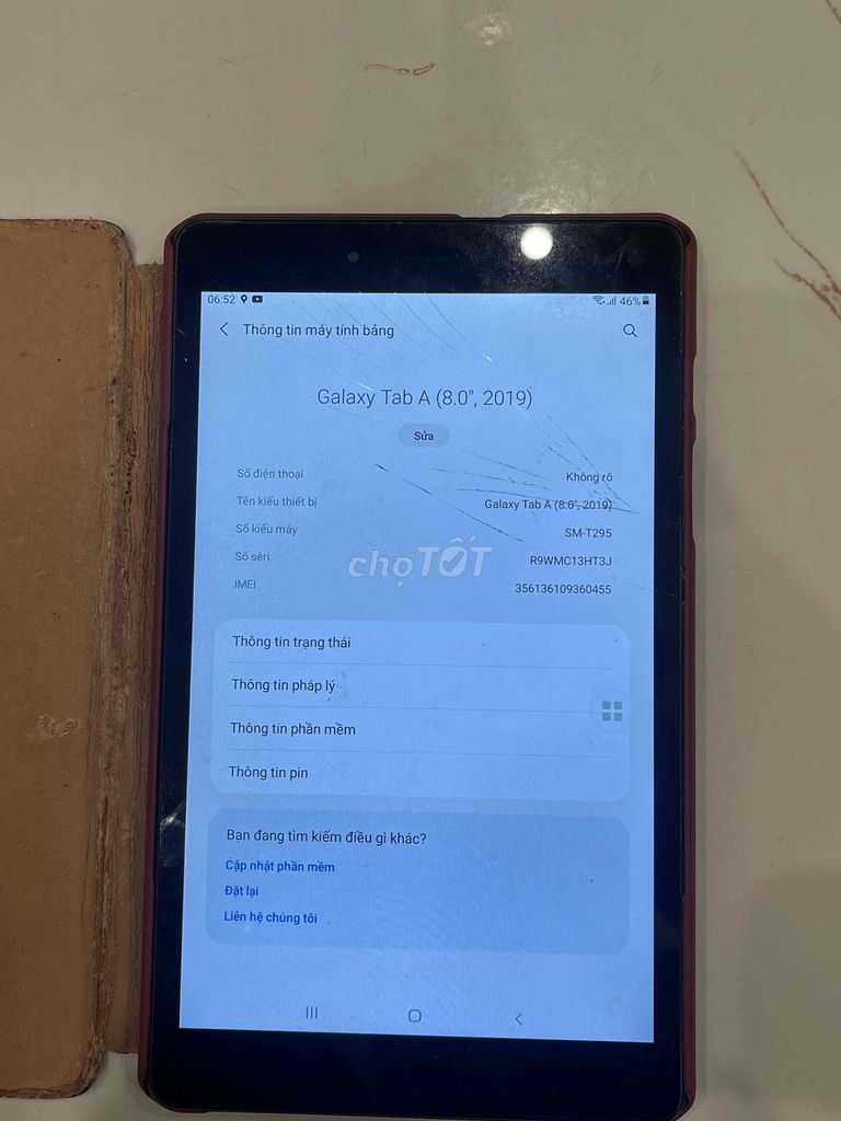 Samsung Galaxy Tab A 8 inch 32GB Đen. Mua bán Máy tính bảng tại Thị xã Bến Cát Bình Dương được đăng bởi van nguyen hình 1