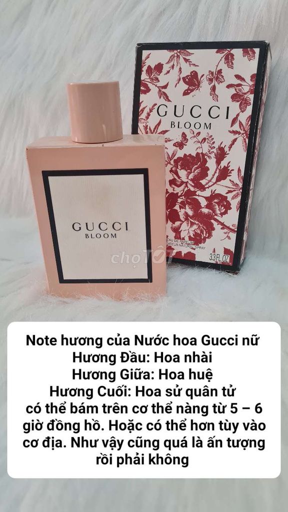 Nước hoa nữ Gucci hương hoa Nhài