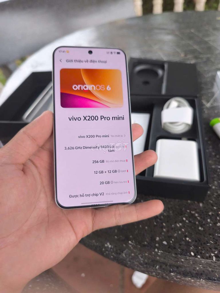 Vivo X200 Pro Mini 12GB 256GB Trắng. Mua bán Điện thoại tại Huyện Châu Đức Bà Rịa - Vũng Tàu được đăng bởi Lê Tài hình 1