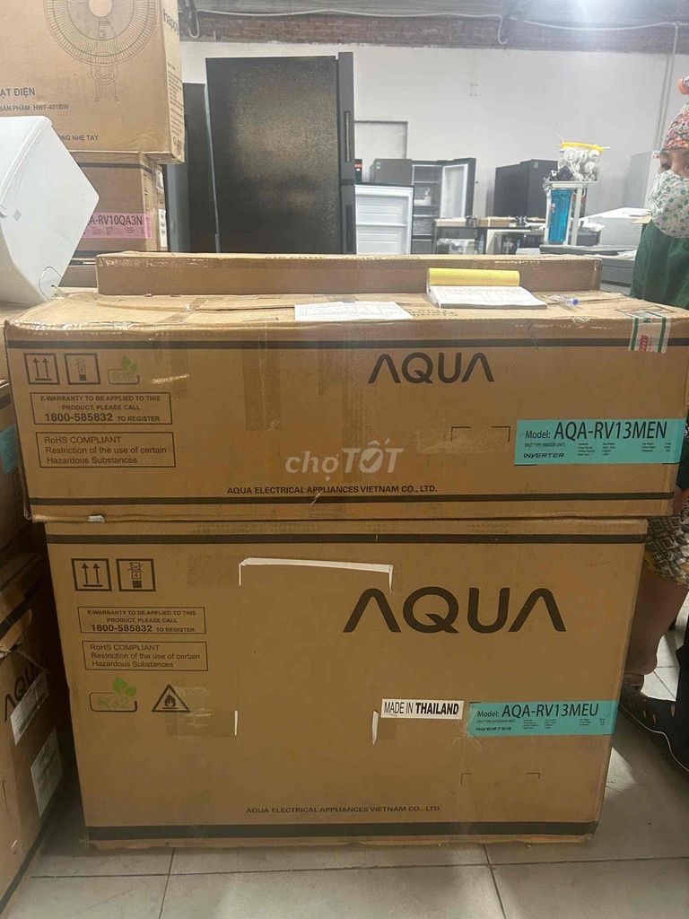 Điều hòa Aqua AQA-RV13MEN 13000 BTU. Mua bán Máy lạnh, điều hoà tại Huyện Thanh Oai Hà Nội được đăng bởi Chợ Đồ Cũ Trần Hùng hình 1