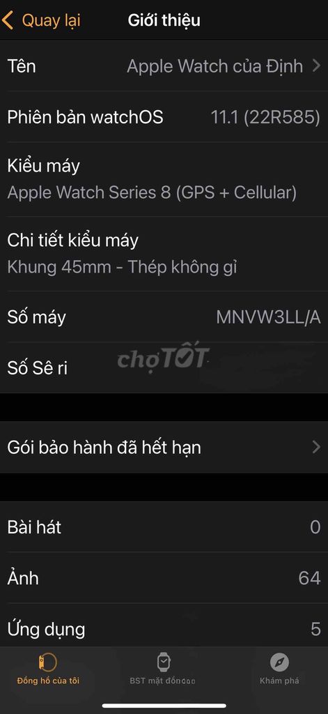 Aw seri 8 thép trắng