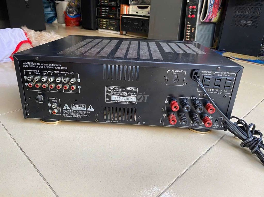 ❤️❤️ Amply Denon PMA-1080R ( CS 245w- Japan -95% ). Mua bán Tivi, Âm thanh tại Quận Gò Vấp Tp Hồ Chí Minh được đăng bởi KHO TIVI ÂM THANH GIÁ RẺ ok A TUẤN hình 2