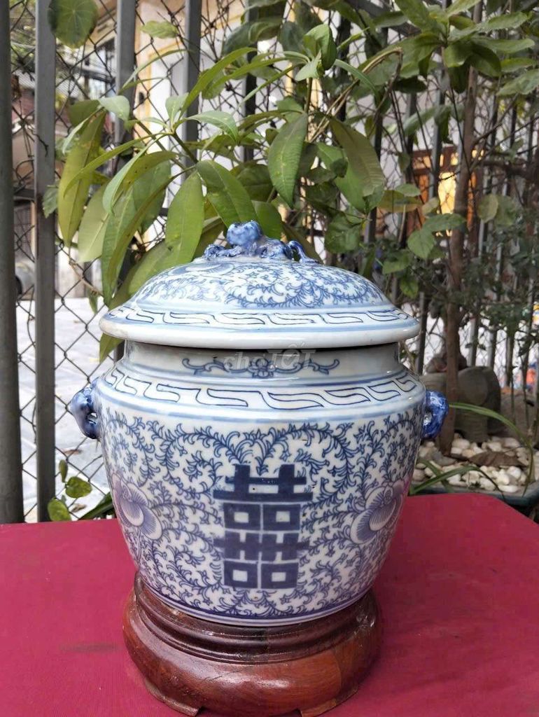 Thố sứ Trắng xanh Cổ điển. Mua bán Dụng cụ nhà bếp tại Quận Bắc Từ Liêm Hà Nội được đăng bởi Mr Gia Huy hình 1