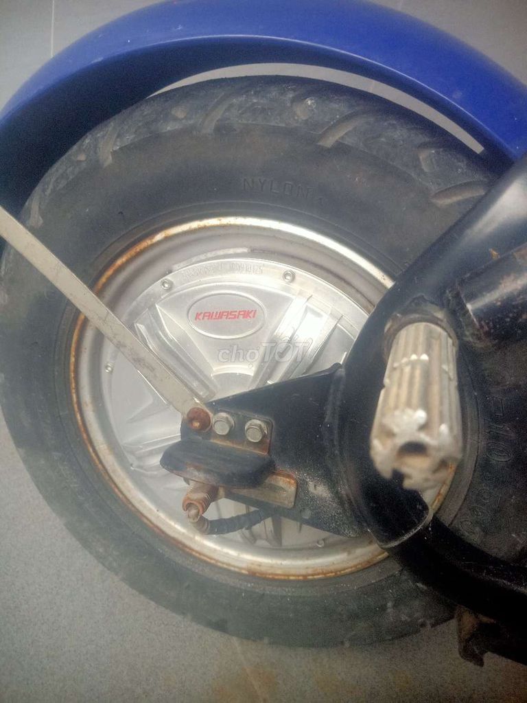 Xe đạp điện Kawasaki màu Xanh dương. Mua bán Xe điện tại Thành phố Biên Hòa Đồng Nai được đăng bởi   thảo nguyên  hình 2