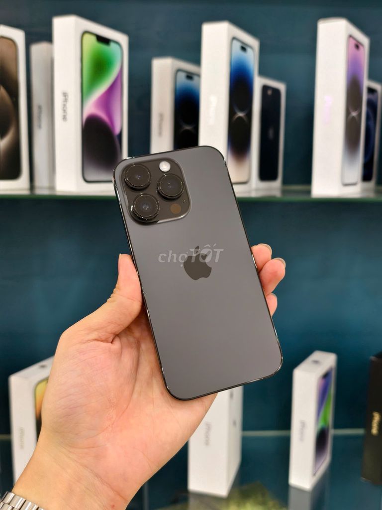 iPhone 14 Pro 256GB Đen QT Zin All Có Khay Sim. Mua bán Điện thoại tại Quận Phú Nhuận Tp Hồ Chí Minh được đăng bởi TYMO Việt Nam hình 1