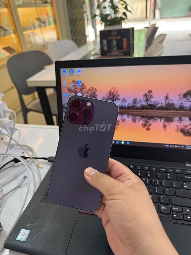 iPhone 14 Pro Max 256GB Tím Đã sử dụng. Mua bán Điện thoại tại Quận Kiến An Hải Phòng được đăng bởi nguyen minh hình 1