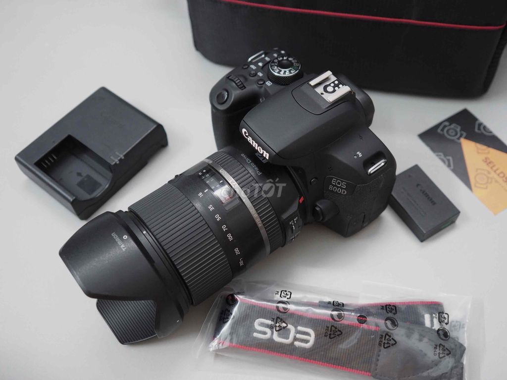 Canon 800D + Tamron 16-300 VC đẹp. Mua bán Máy ảnh, Máy quay tại Quận 3 Tp Hồ Chí Minh được đăng bởi Lộc hình 1