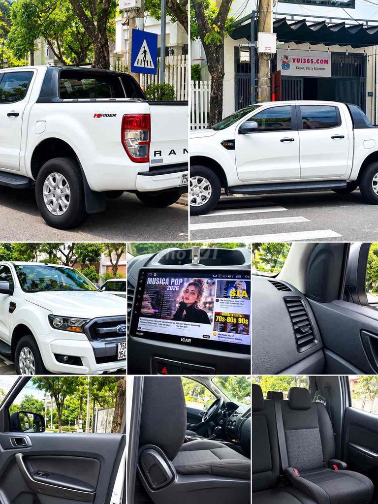 Ford Ranger 2015 Trắng Tự động