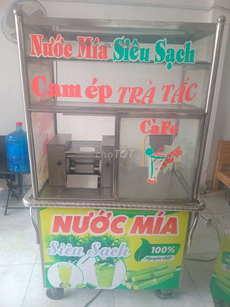 Xe nước mía Inox siêu sạch. Mua bán Đồ chuyên dụng, Giống nuôi trồng tại Quận Gò Vấp Tp Hồ Chí Minh được đăng bởi Vũ Minh Mẫn hình 1